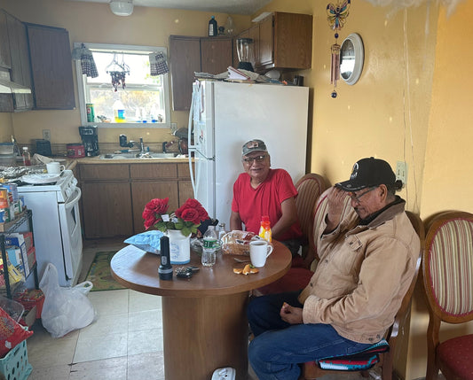 Lakota Sweat Lodge Experience, Pt. 2 - Sitting at Ron Little Thunder's Kitchen Table